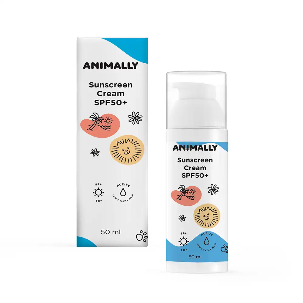 Protector solar natural perros gatos SPF50